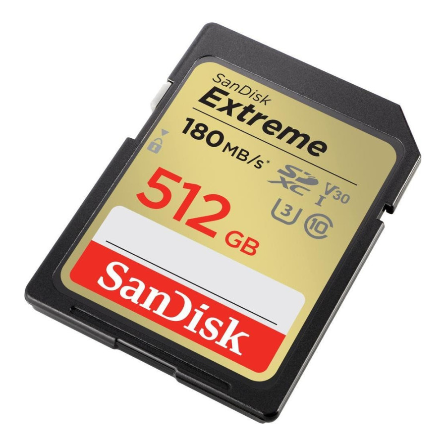 SanDisk 512 GB SDXC UHS-I U3 V30 Extreme (SDSDXVV-512G-GNCIN)