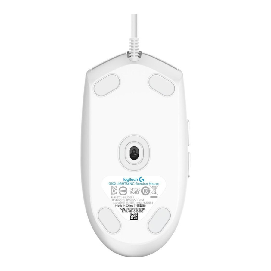 Logitech G102 Lightsync USB White (910-005824, 910-005809)
