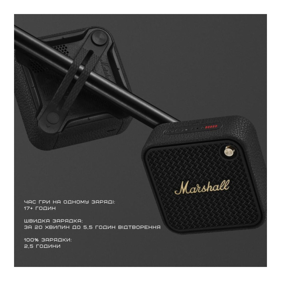 Marshall Willen II Black and Brass (1006714)