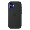 Apple iPhone 16 Silicone Case with MagSafe - Black (MYY13) (EU)