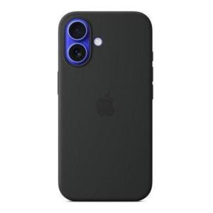 Apple iPhone 16 Silicone Case with MagSafe - Black (MYY13) (EU)