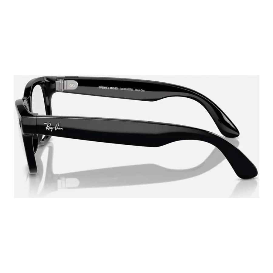 Ray-Ban Смарт-окуляри Meta Wayfarer Shiny Black Frame Clear Lenses (RW4006 601/SB 50-22)