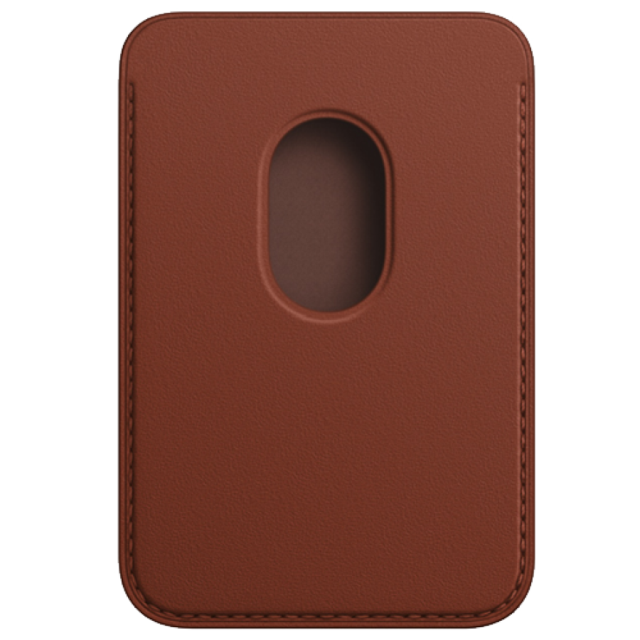 Apple iPhone Leather Wallet with MagSafe - Umber (MPPX3) (OEM)