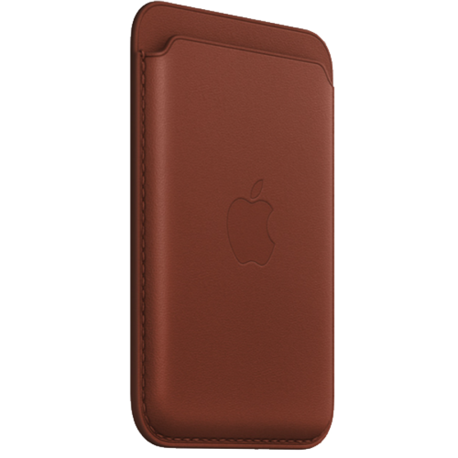 Apple iPhone Leather Wallet with MagSafe - Umber (MPPX3) (OEM)