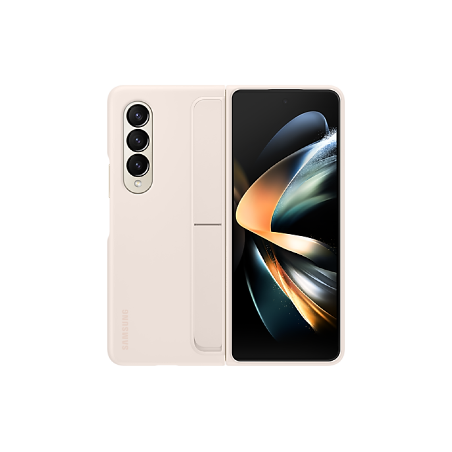 Samsung Galaxy Fold 4 Standing Cover with Pen - Sand (EF-OF93P)