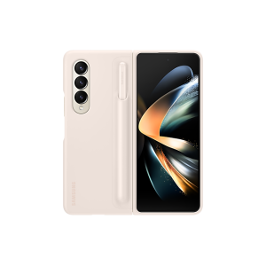 Samsung Galaxy Fold 4 Standing Cover with Pen - Sand (EF-OF93P)