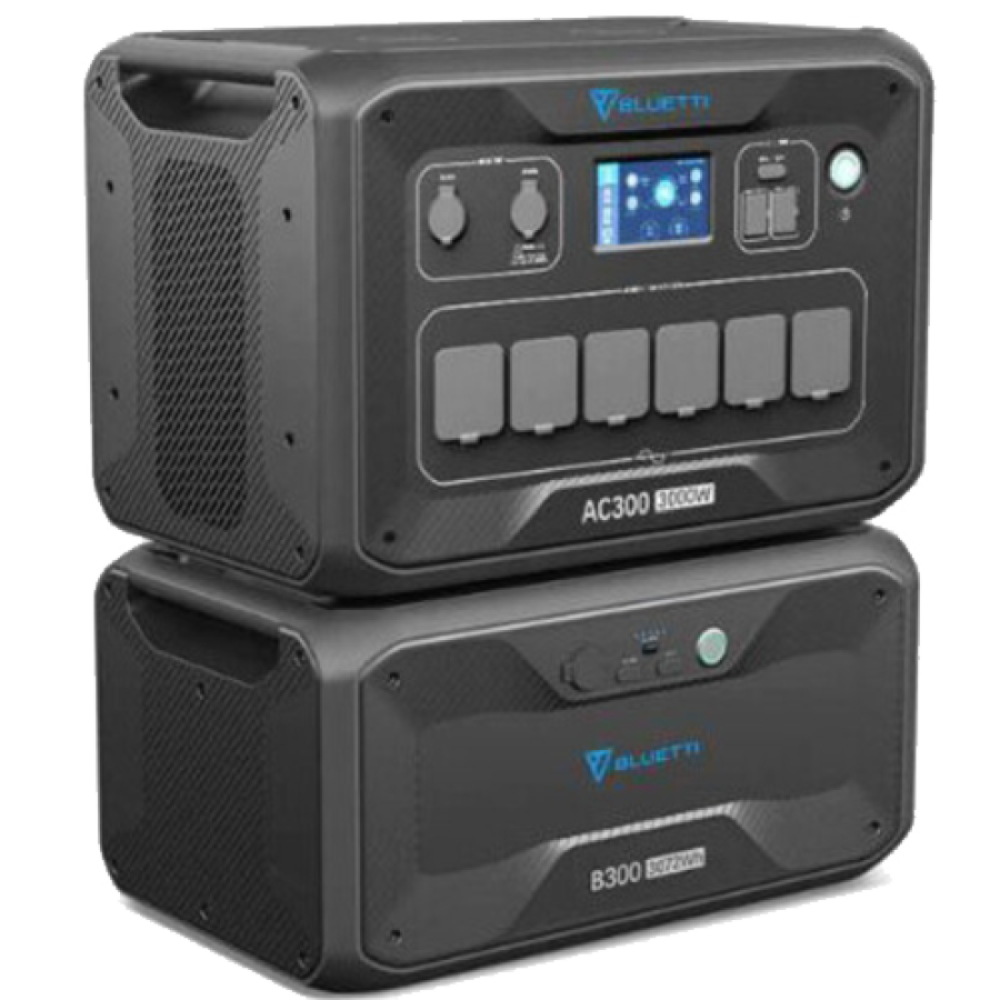 BLUETTI AC300 + battery module B300 (US)