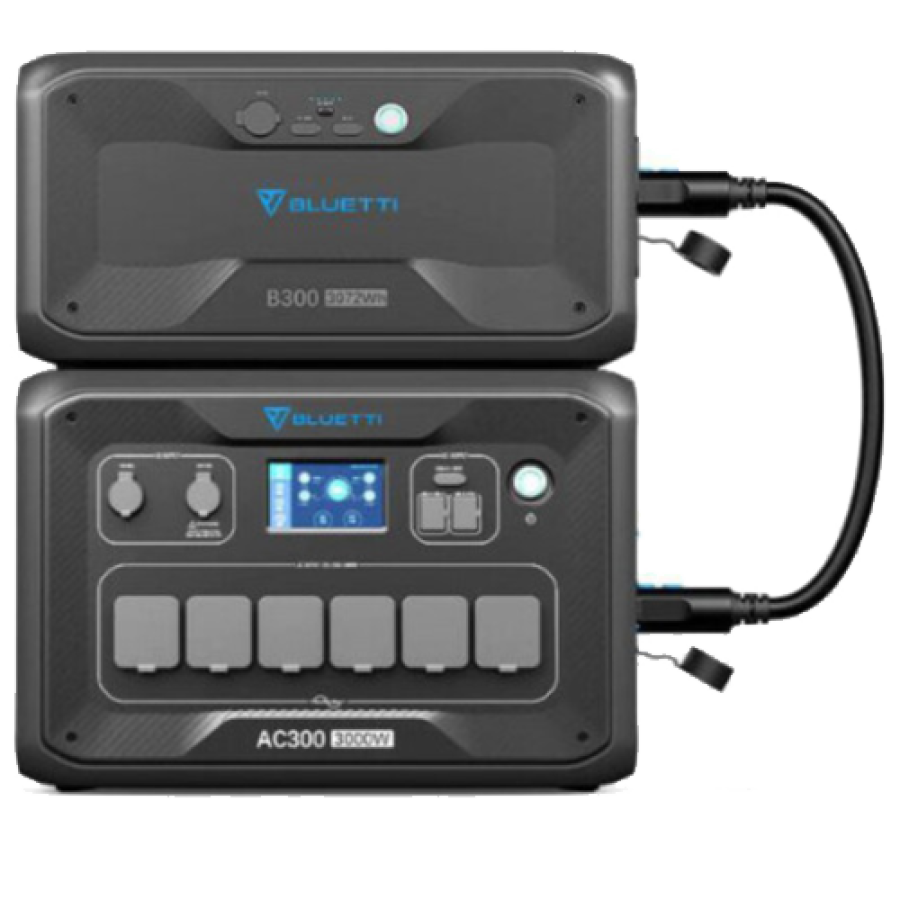 BLUETTI AC300 + battery module B300 (US)