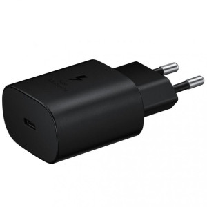 Samsung USB-C Wall Charger with Cable USB-C 25W Black (EP-TA800XBEGRU) (High Copy)