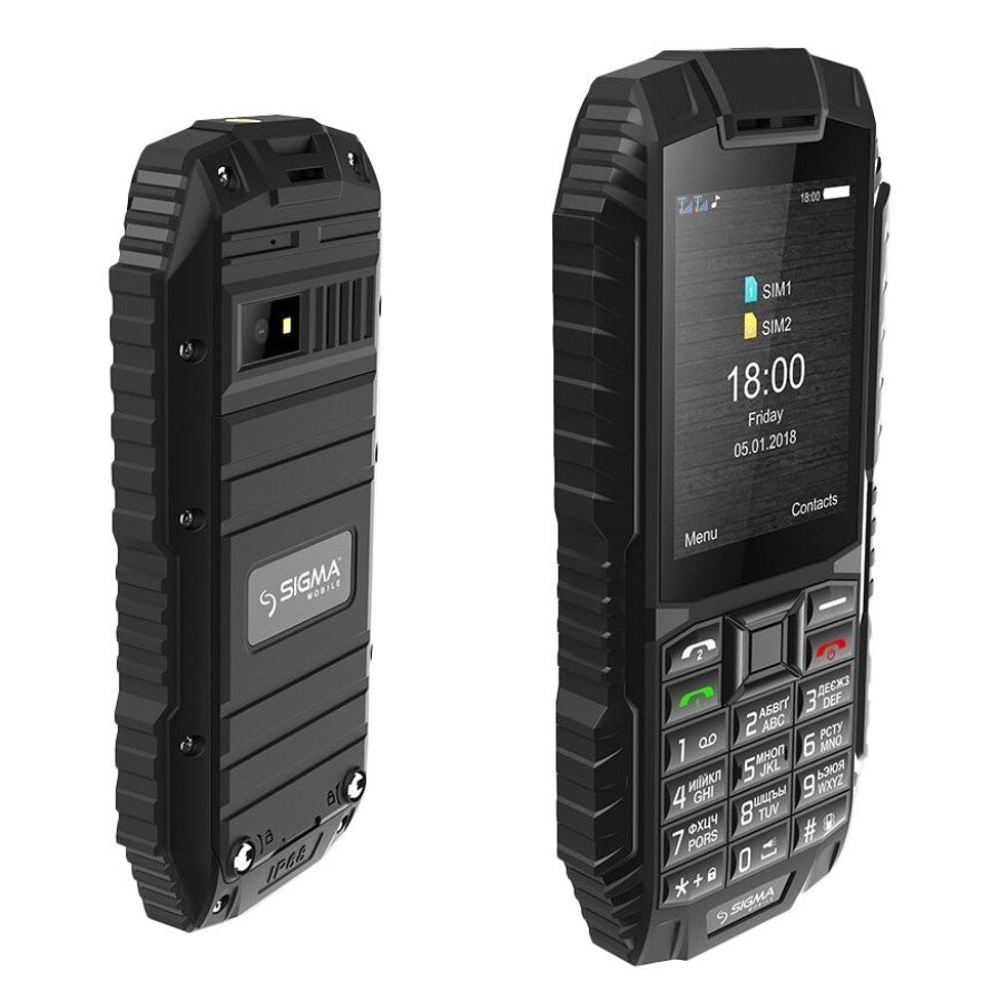 Sigma mobile X-treme DT68 black(UA)