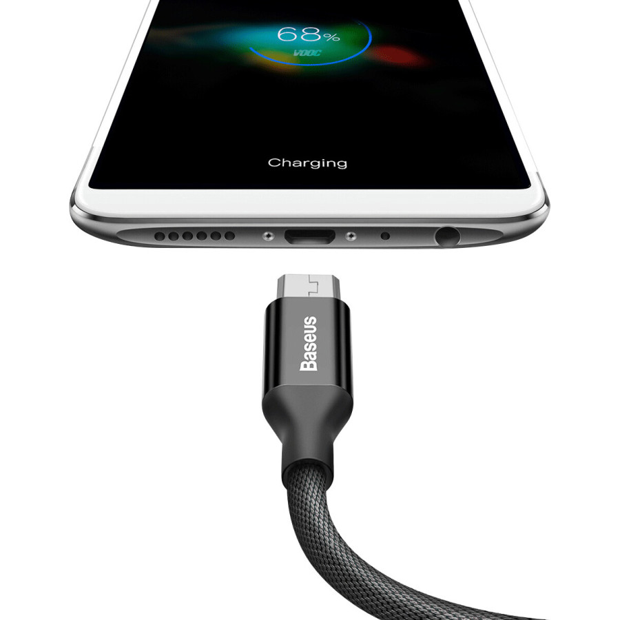 Baseus USB Cable to microUSB Yiven 1.5m Black (CAMYW-B01)