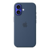 Apple iPhone 16 Silicone Case with MagSafe - Denim (MYY23) (EU)