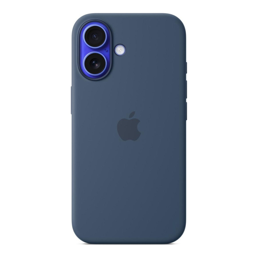 Apple iPhone 16 Silicone Case with MagSafe - Denim (MYY23) (EU)