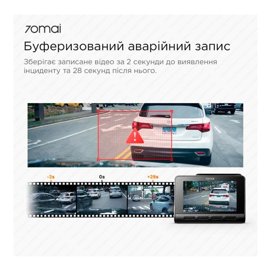 70mai Dash Cam A810S 4K