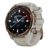 Garmin Descen Mk3i – 43 mm Bronze PVD Titanium with French Gray Silicone Band (010-02753-13/14)