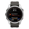 Garmin Fenix 7S Pro Solar Silver w. Graphite Band (010-02776-00/01)