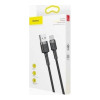 Baseus Сafule Cable USB For Type-C 2A 2M Gray+Black (CATKLF-CG1)