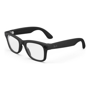 Ray-Ban Meta Wayfarer Gen 2 Standard Matte Black Frame / Clear Lenses (RW4012 601SSB 50-22)