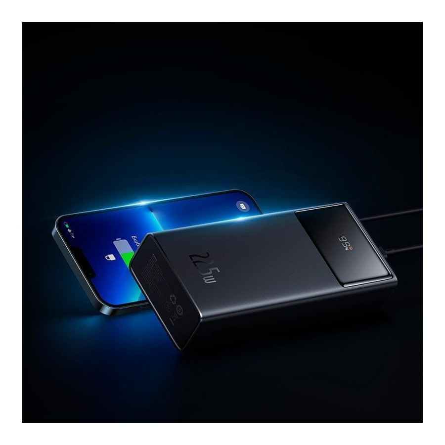 Baseus Star Lord Display 22.5W 30000 mAh Black (PPXJ060101)