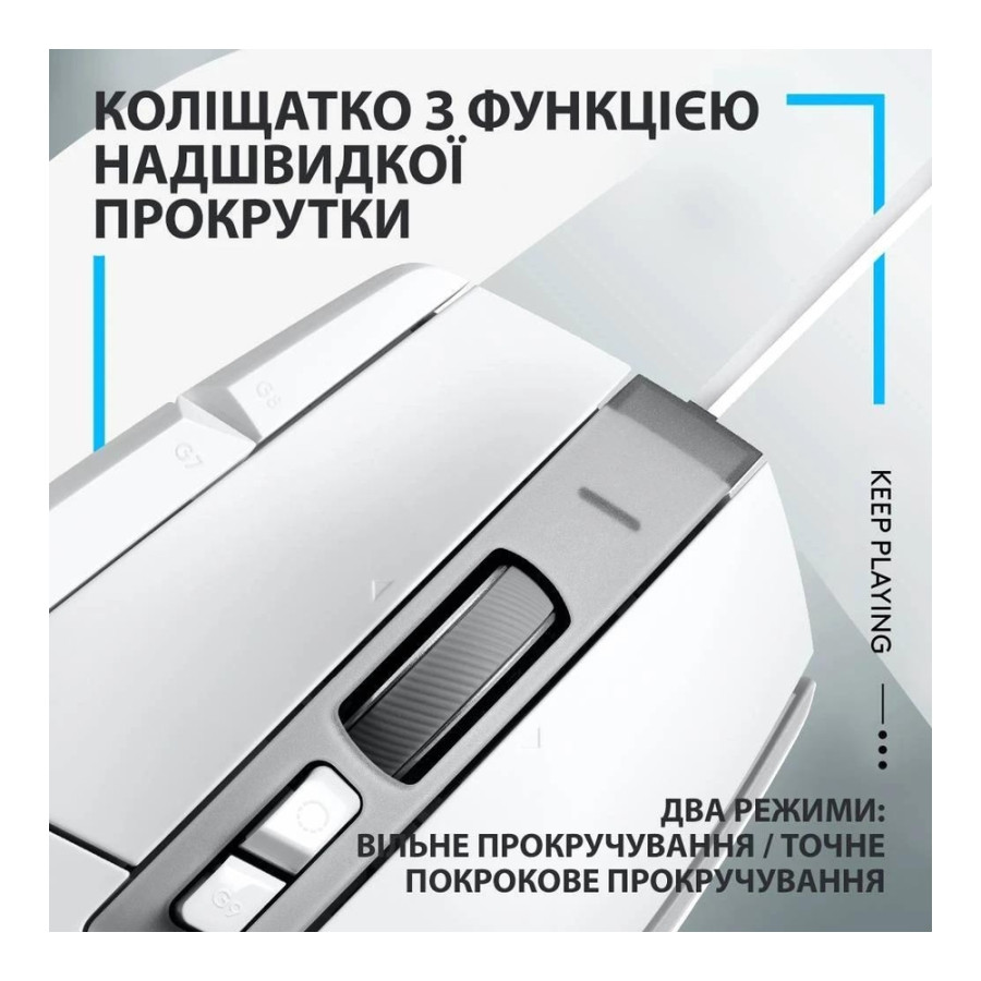 Logitech G502 X White (910-006146, 910-006148, 910-006150)