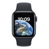 Apple Watch SE 2 GPS 40mm Midnight Aluminum Case with Midnight Sport Band (MNJT3)