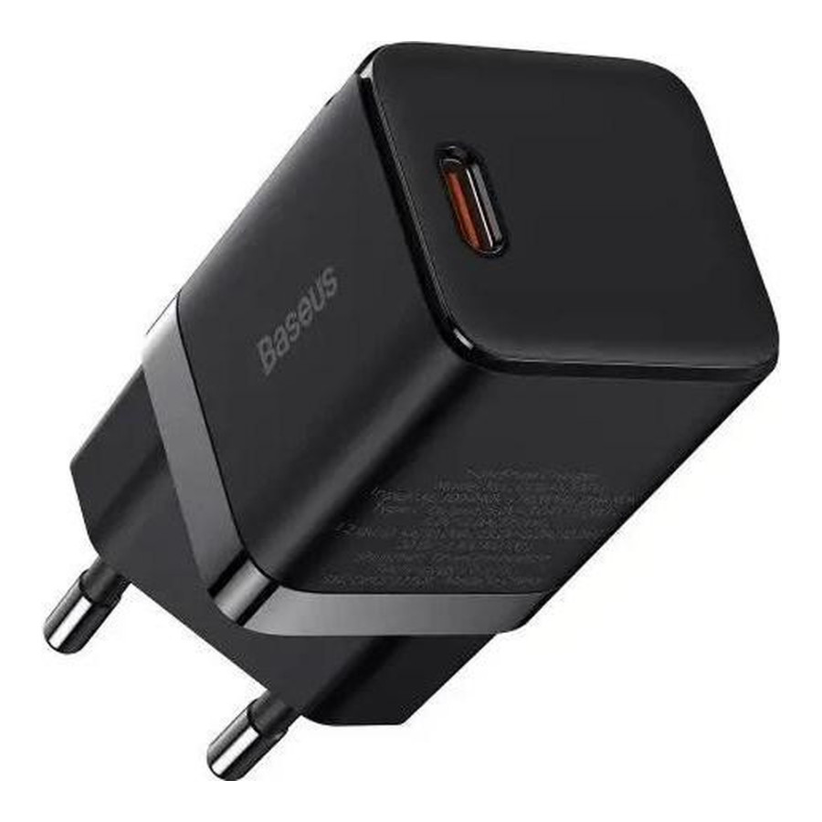 Baseus GaN3 Fast Charger Type-C 30W Black (CCGN010101)