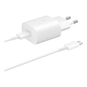 Samsung 25W PD3.0 Type-C Charger White (EP-TA800XWE) (High Copy)