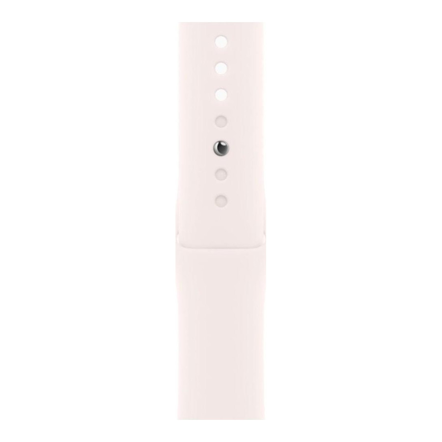Apple Watch Series 11 GPS + Cellular 42mm Rose Gold Alu. Case w. Light Blush Sport Band - S/M (MF8E4)