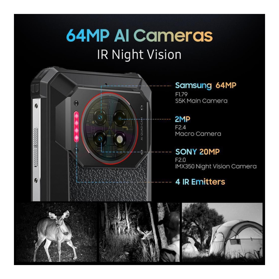 Oukitel WP19 Pro 8/256GB Black