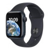 Apple Watch SE 2 GPS 40mm Midnight Aluminum Case with Midnight Sport Band (MNJT3)