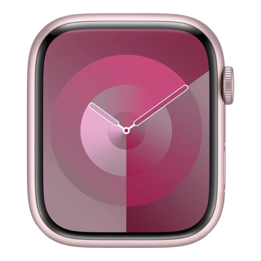 Apple Watch Series 9 GPS 41mm Pink Aluminum Case w. Light Pink S. Band - S/M (MR933)