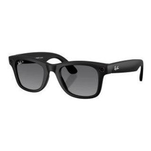 Ray-Ban | Meta Wayfarer [Gen 2] Large Matte Black Frame / Gradient Graphite Lenses (RW4012 601ST3 53-22)