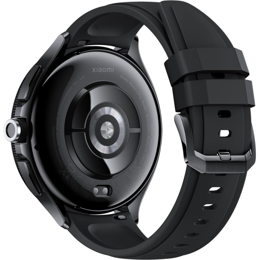 Xiaomi Watch 2 Pro LTE Black Case with Black Fluororubber Strap