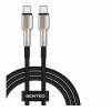 SENTEO SM-03 Iron series 100W Type-C to Type-C 1m black