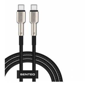 SENTEO SM-03 Iron series 100W Type-C to Type-C 1m black