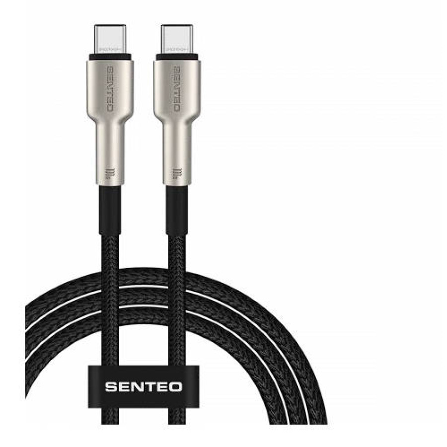SENTEO SM-03 Iron series 100W Type-C to Type-C 1m black