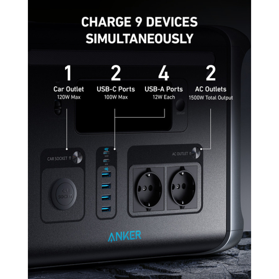 Anker 757 PowerHouse 1229Wh 1000W