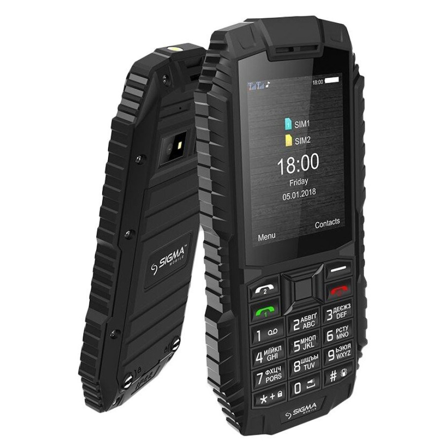Sigma mobile X-treme DT68 black-red (UA)