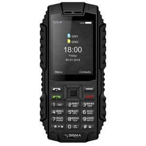 Sigma mobile X-treme DT68 black-red (UA)