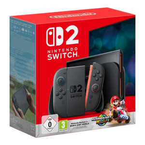 Nintendo Switch 2 Black Mario Kart World Bundle (0045496321529)