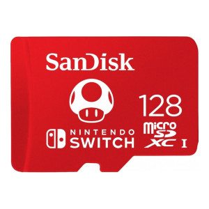 SanDisk 128 GB microSDXC for Nintendo Switch SDSQXAO-128G-GNCZN, SDSQXAO-128G-GN3ZN
