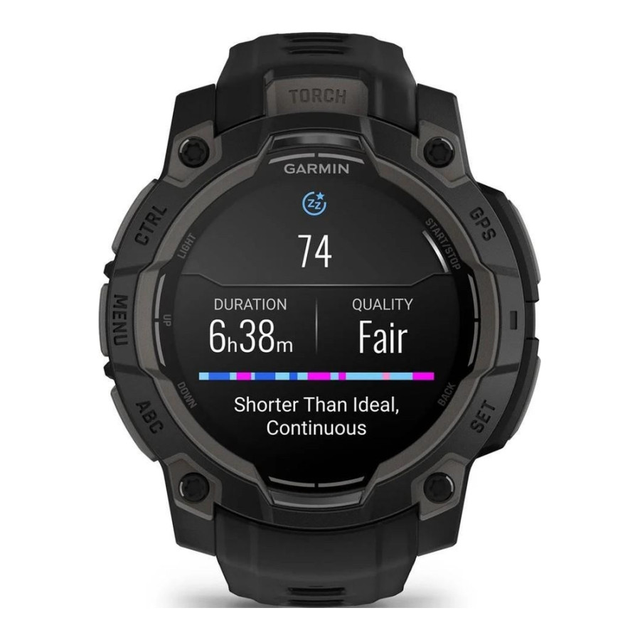 Garmin Instinct 3 45mm AMOLED Black with Black Band (010-02936-00/40)