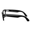 Ray-Ban Meta Wayfarer Gen2 LargeShiny Black Frame/Clear to Graphite Green Transit.Lens. RW4012 601/1M 53-22