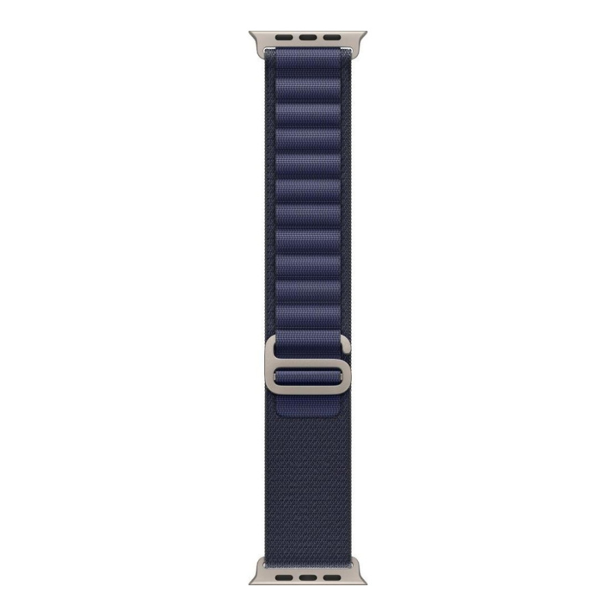Apple Watch Ultra 2 GPS + Cellular 49mm Natural Titan. Case w. Navy Alpine Loop - Small (MYT33+MXMX3)