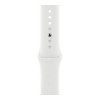 Apple Watch SE 2 GPS 40mm Silver Aluminum Case with White Sport Band - S/M (MNT93)