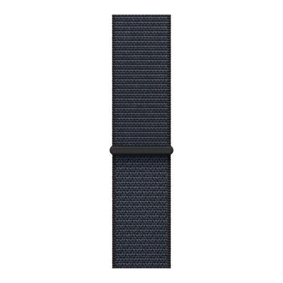 Apple Watch Series 10 GPS 46mm Jet Black Aluminum Case w. Ink Sport Loop (MWWR3)