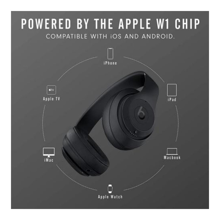 Beats by Dr. Dre Studio3 Matte Black (MQ562, MX3X2)
