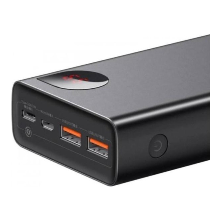 Baseus Adaman Metal Digital Display Quick Charge Power Bank 65W 20000mAh Black (PPIMDA-D01, PPADM-65S)