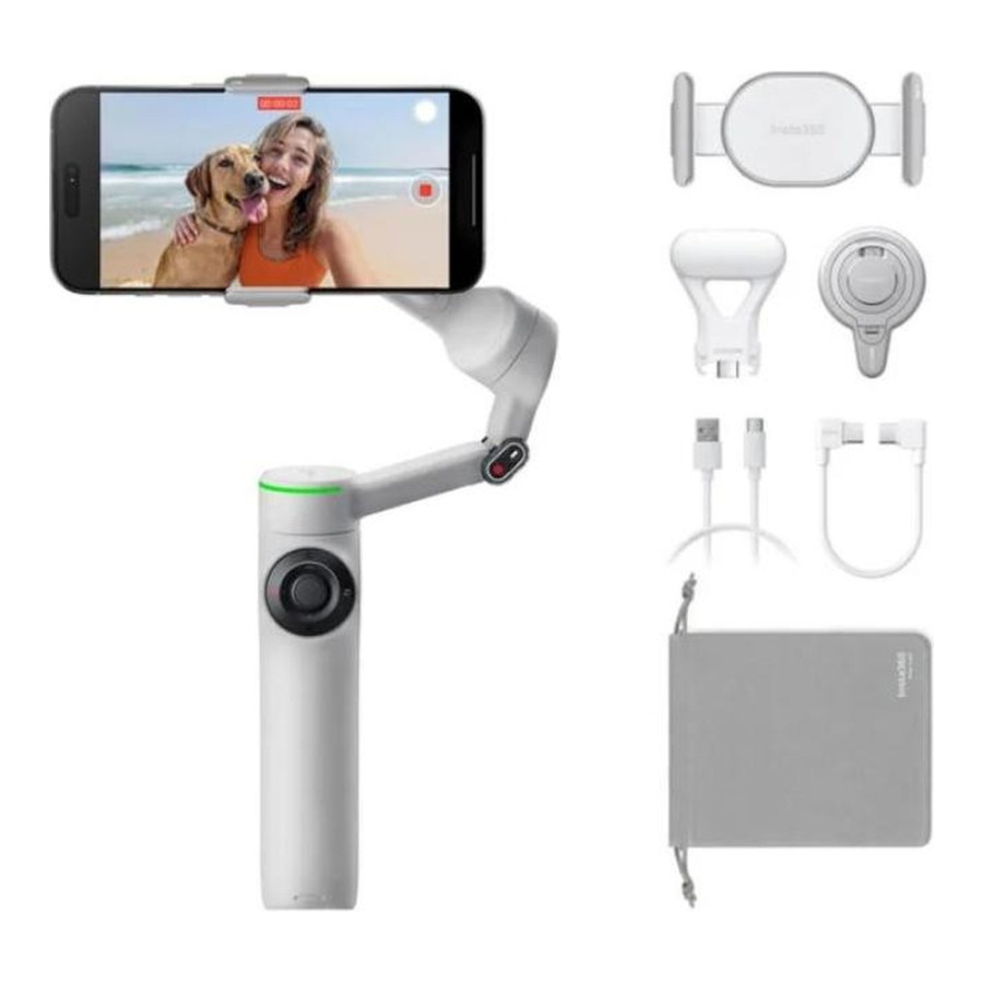 Insta360 Flow 2 Pro Creator Bundle Stone Gray