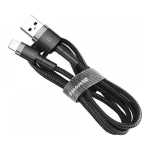 Baseus Kevlar Lightning Cable 2m Black (CALKLF-CG1)